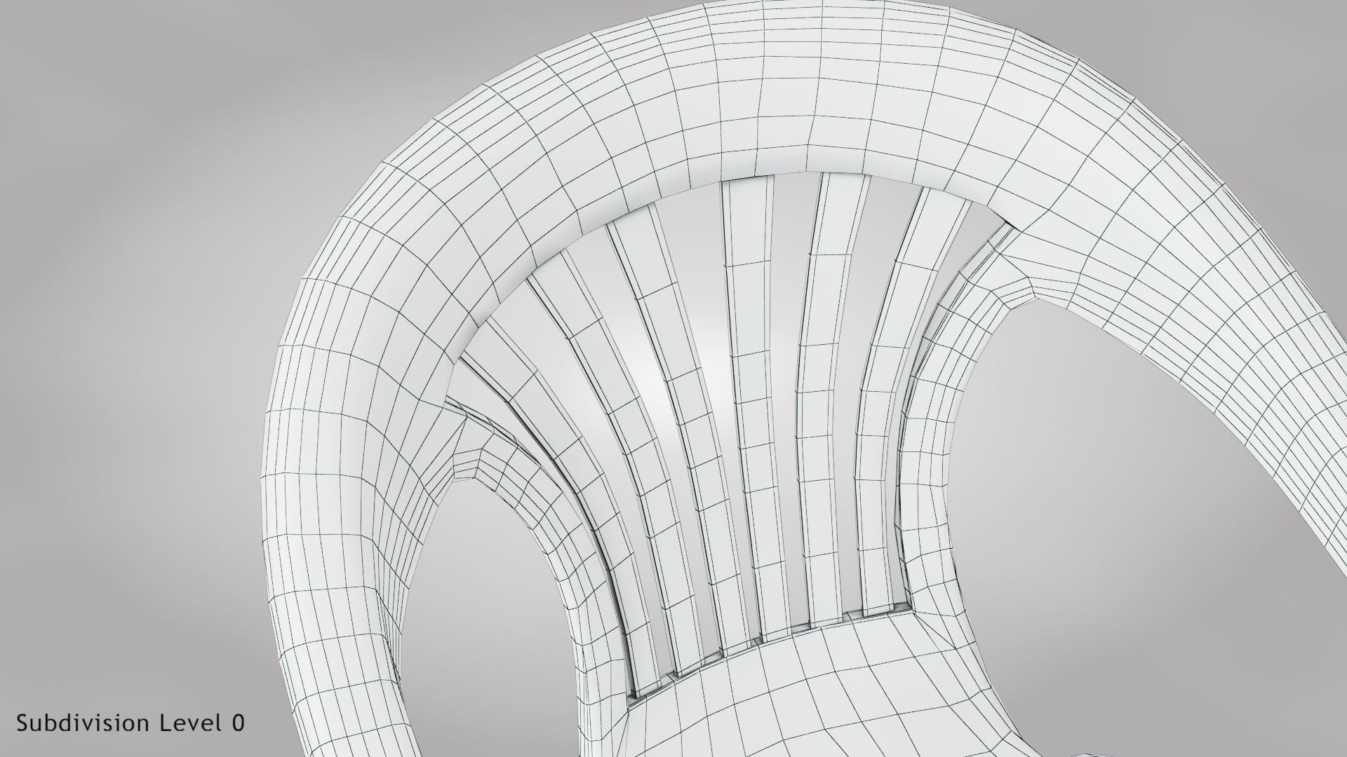 Plastic Chair  3D model_26