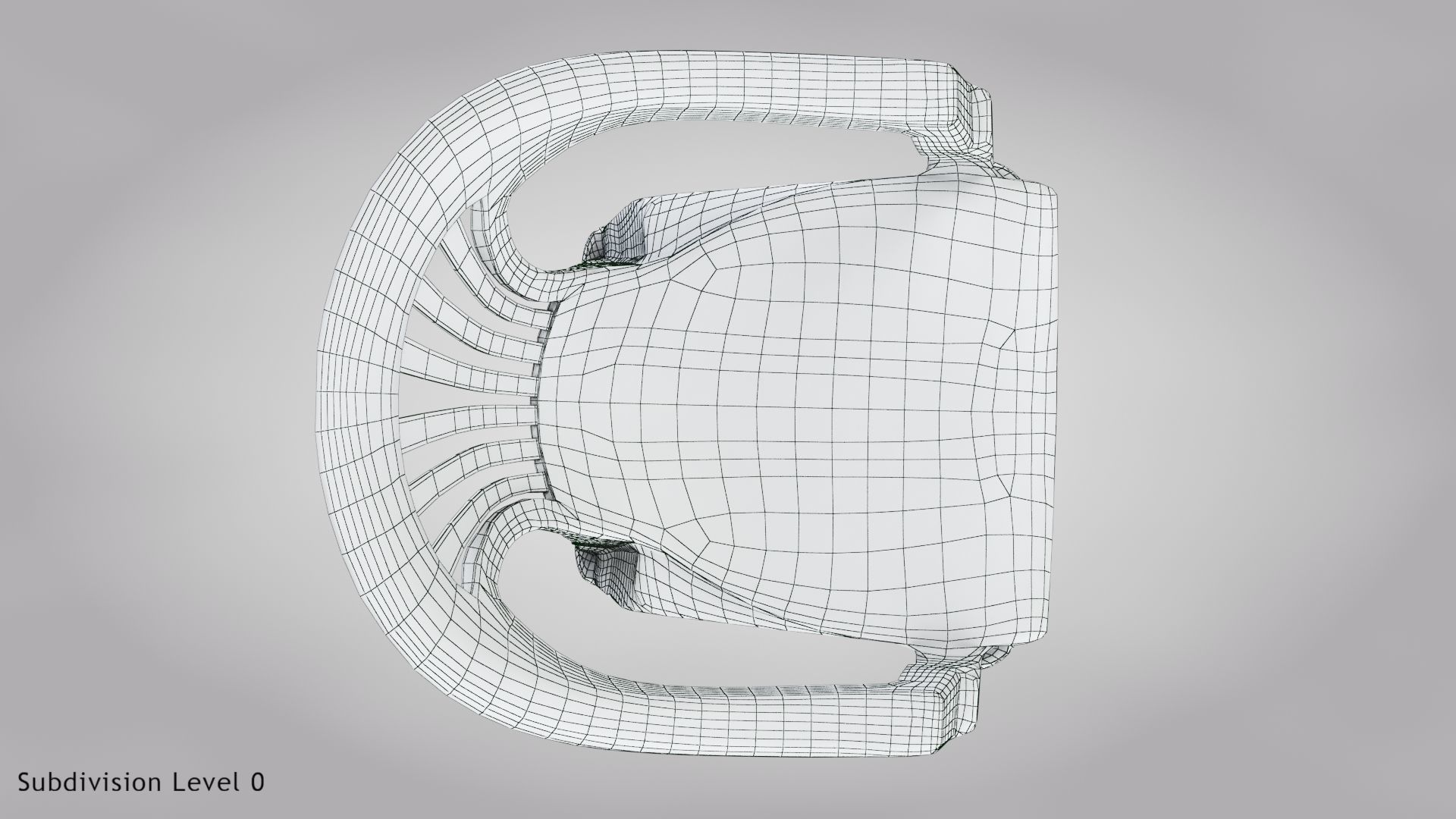 Plastic Chair  3D model_23