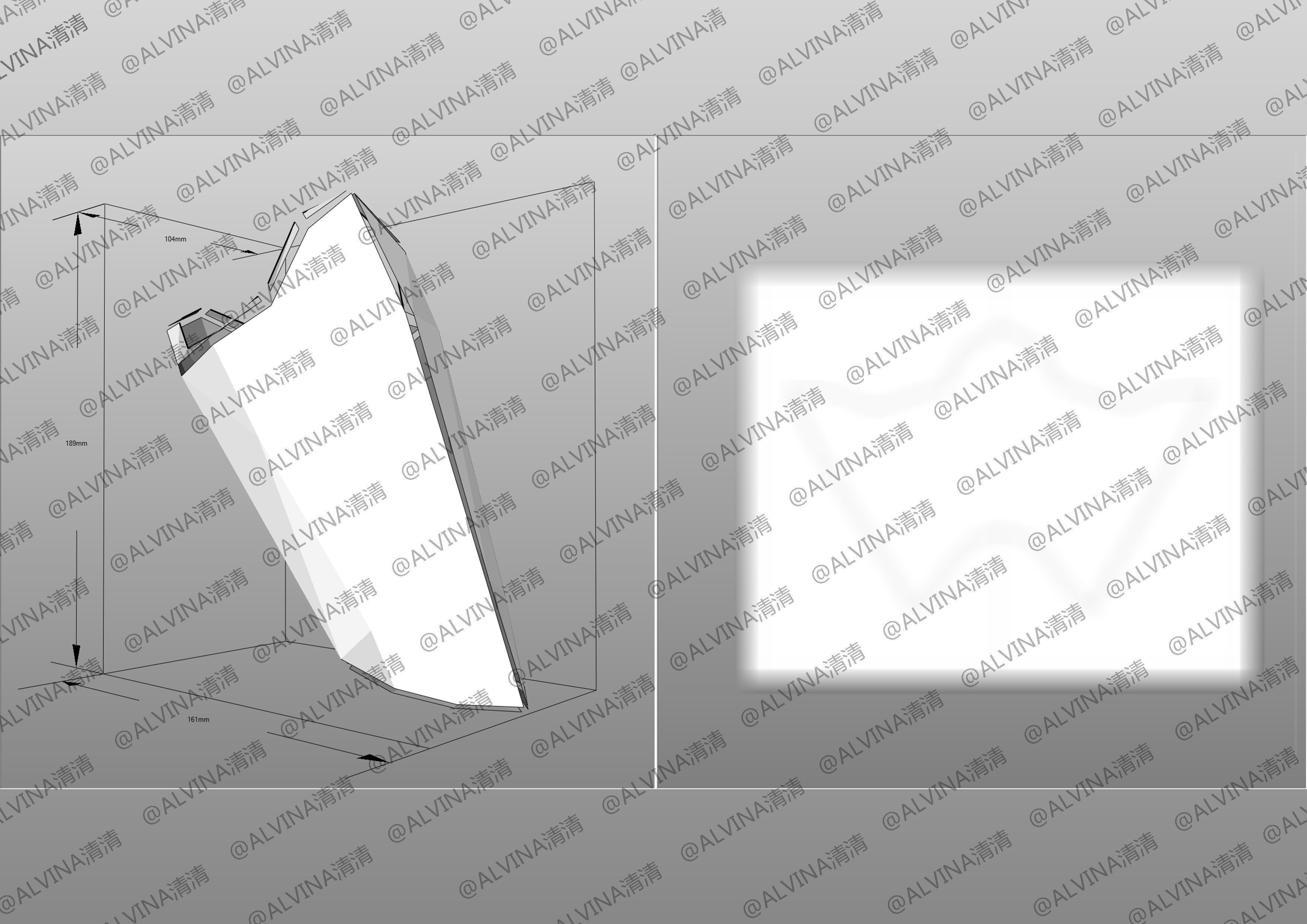 Kamen Rider Valkyrie Armor - DIY Cosplay Pepakura Foam Template Low-poly 3D model_29