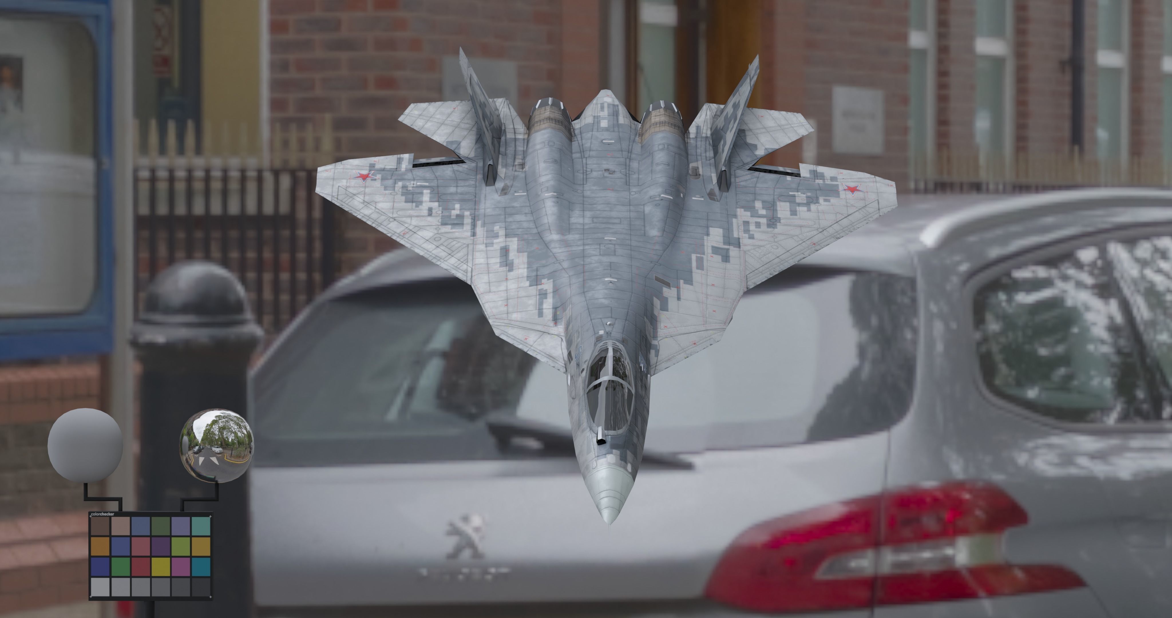 Pack Sukhoi Russian Aircraft - 9 Aircrafts Low-poly 3D model_11