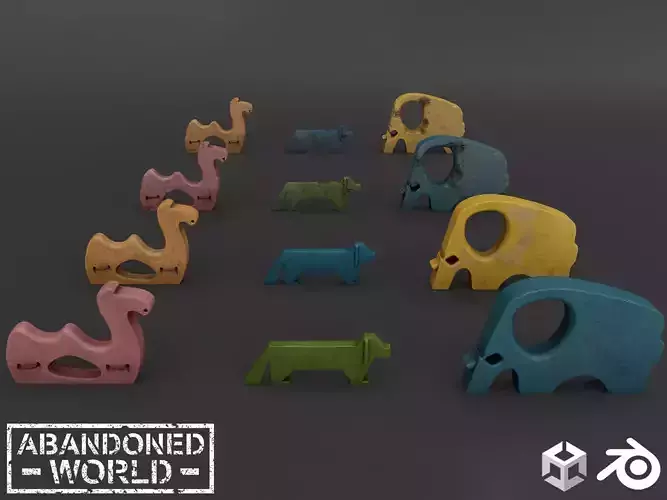 Animals Sculpture For Playground