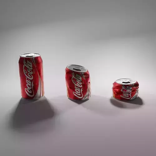 Coke Can 3D Model