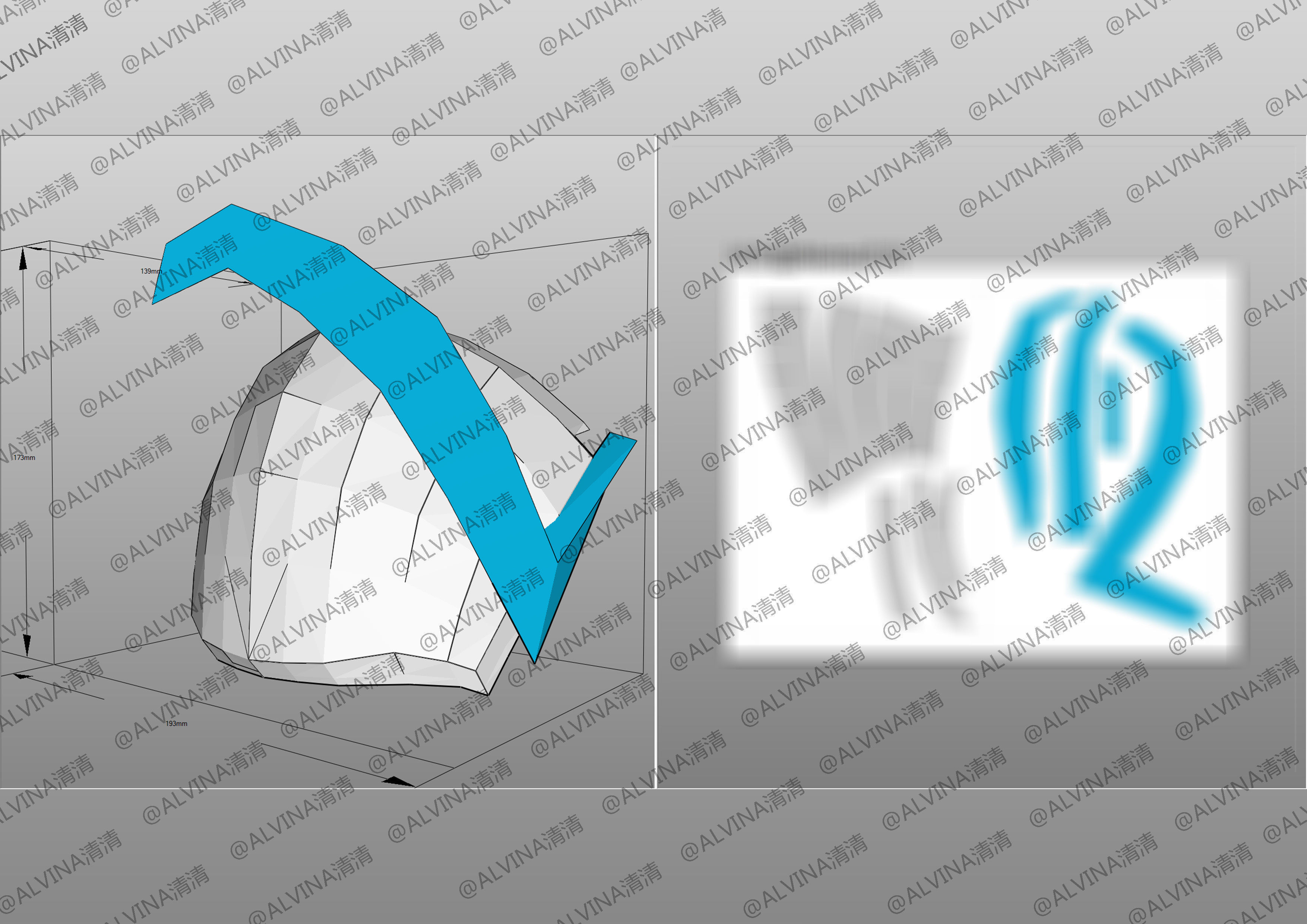 Kamen Rider Gotchard Armor - DIY Cosplay Pepakura Foam Template Low-poly 3D model_24