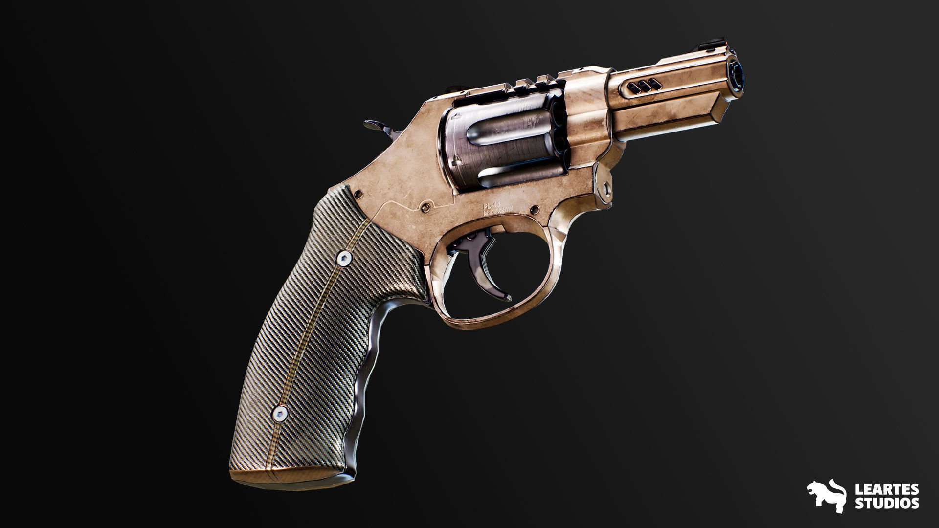 5 FPS 4K Custom Modern Handguns - VOL1 Low-poly 3D model_9