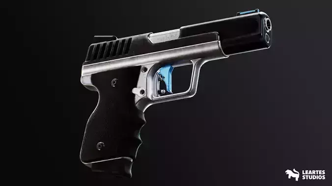5 FPS 4K Custom Modern Handguns - VOL1 Low-poly 3D model