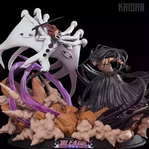 Aizen Hogyoku vs Ichigo Mugetsu - STL ready for 3D printing 3D print model