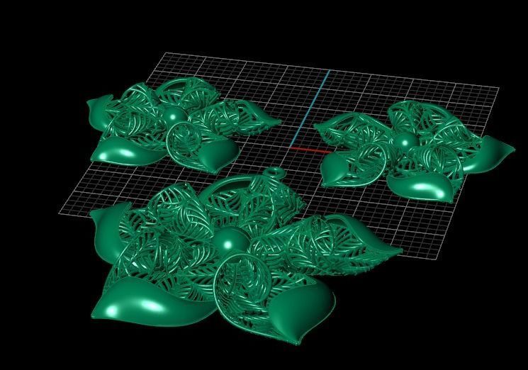 Flower Fusion 3D print model_4