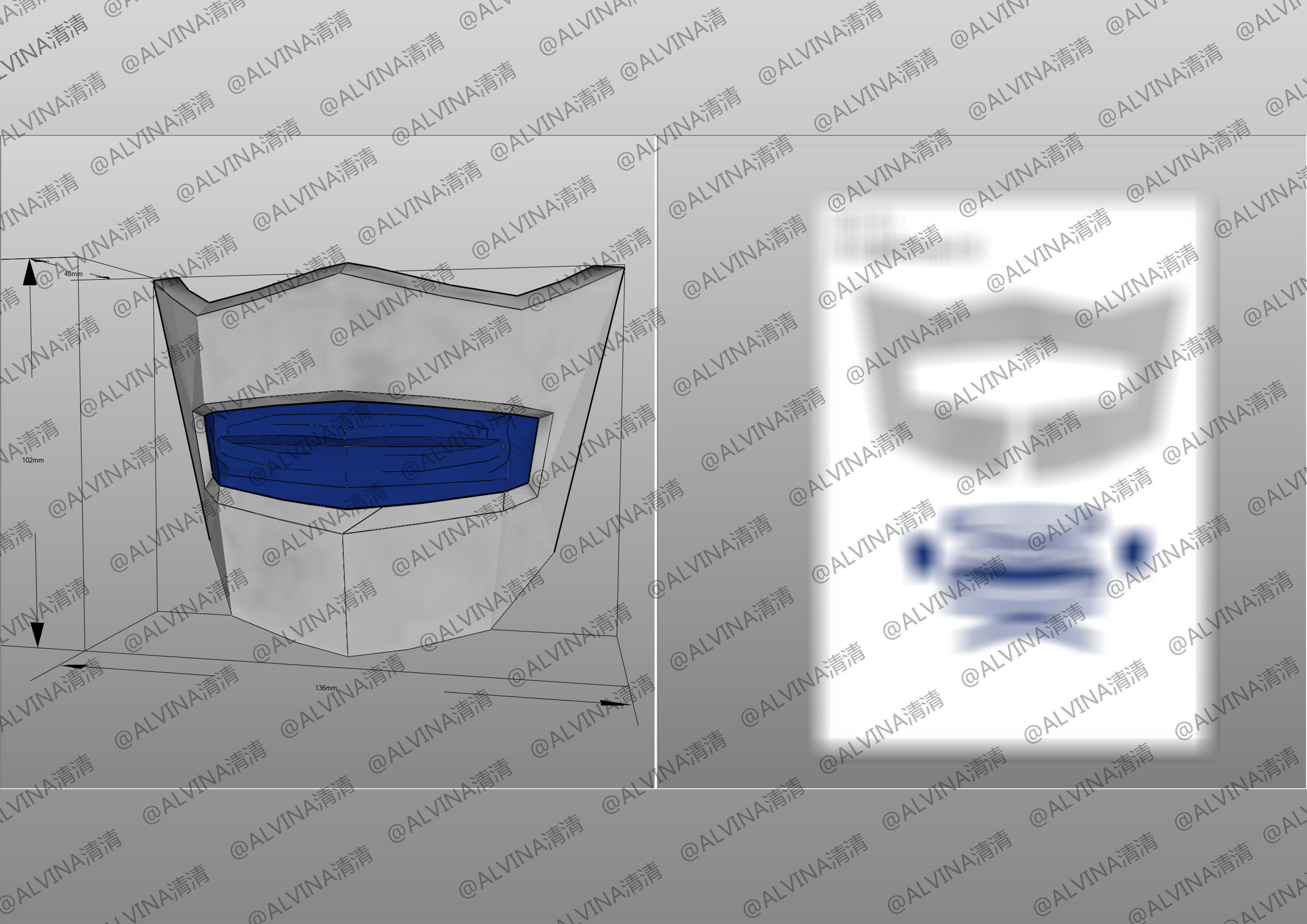 Transformers FTF Optimus Primal Armor - DIY Cosplay Pepakura Low-poly 3D model_11