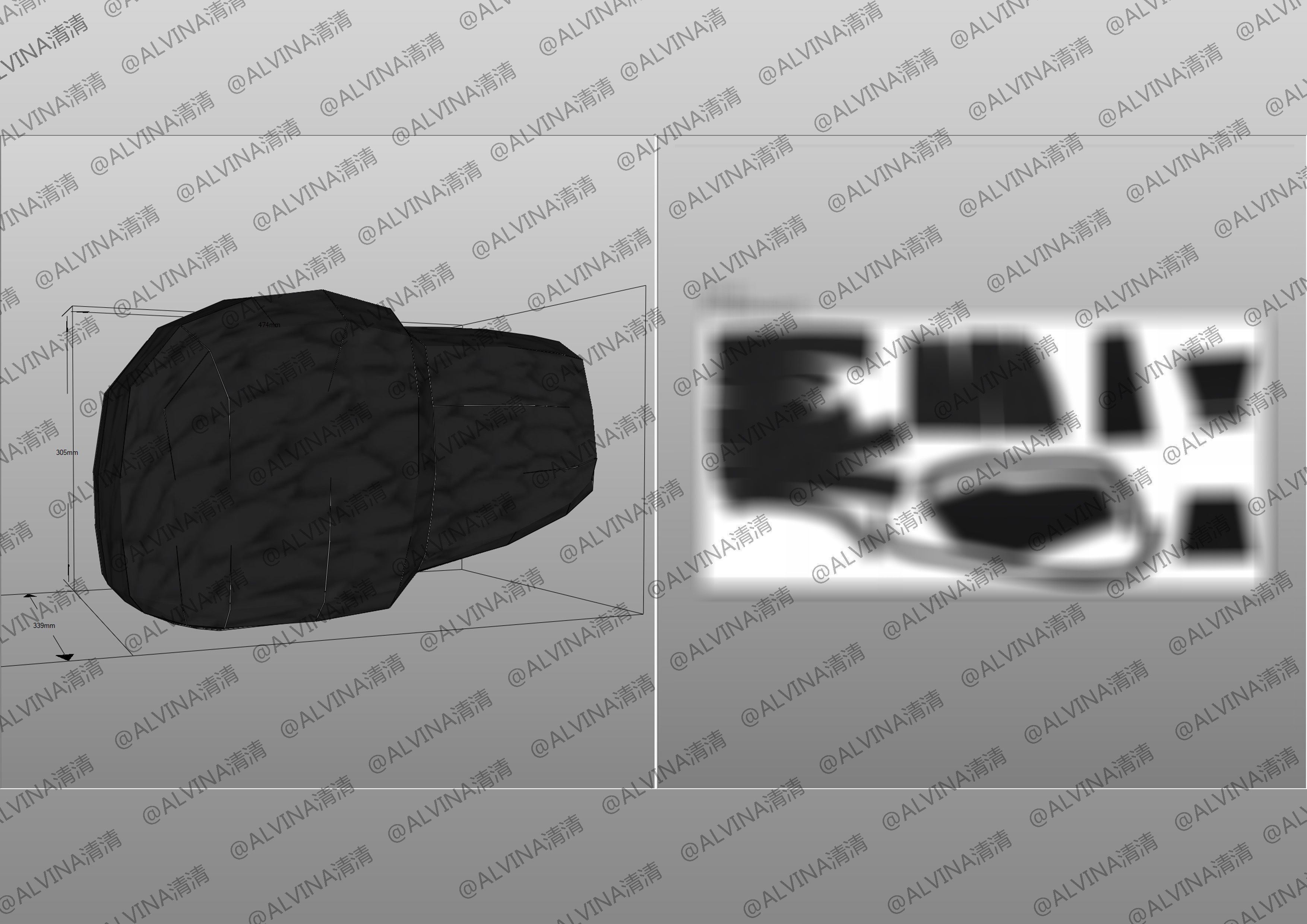 Transformers FTF Optimus Primal Armor - DIY Cosplay Pepakura Low-poly 3D model_19