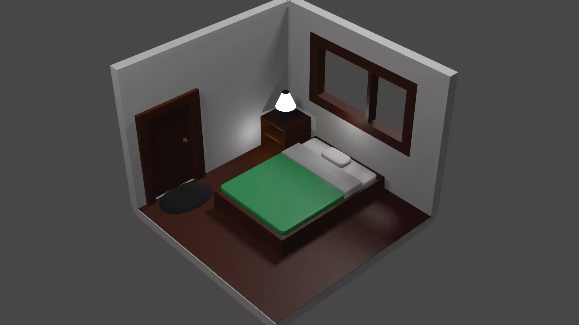 Standard Living Room 3D print model