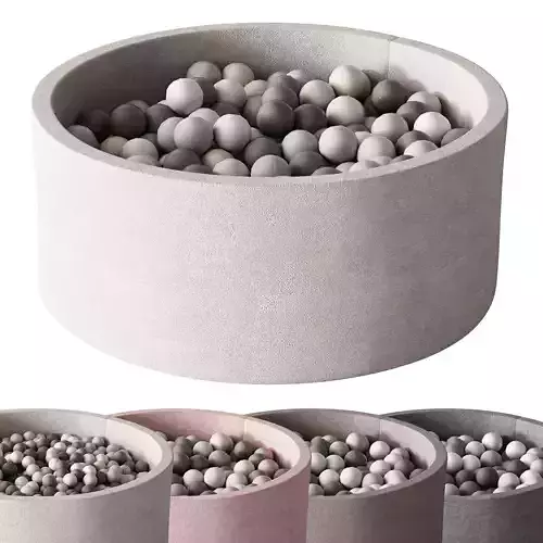 391 CB2 Baby and Toddler Natural Pop-Up Ball Pit by Crate kids