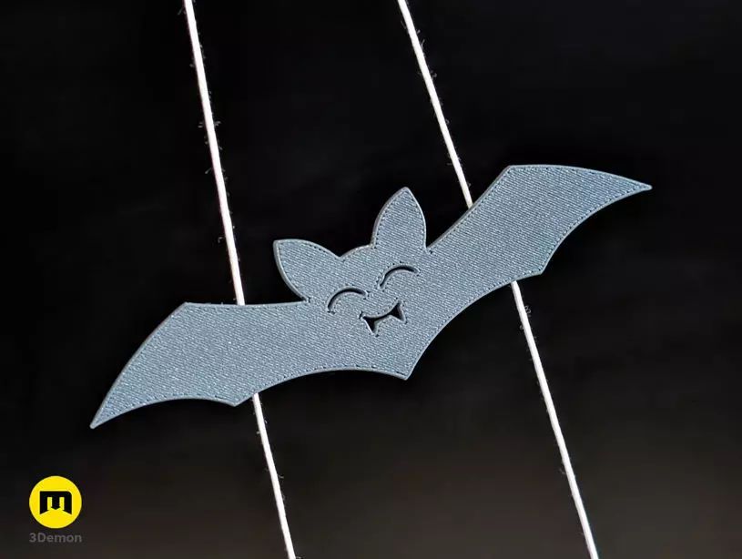 Flying Bat String Toy Free 3D print model