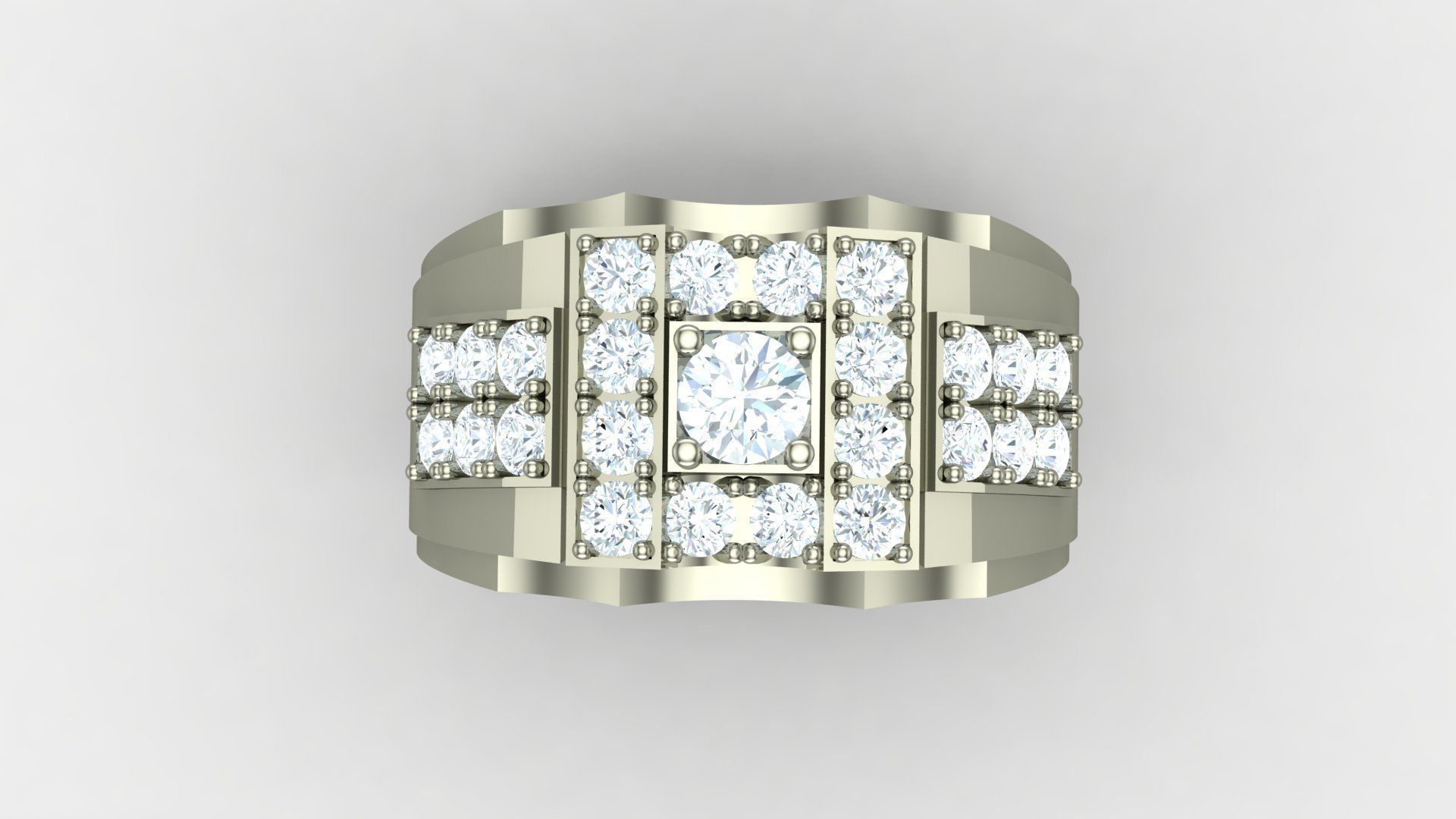 Ring Men B1 3D print model_4