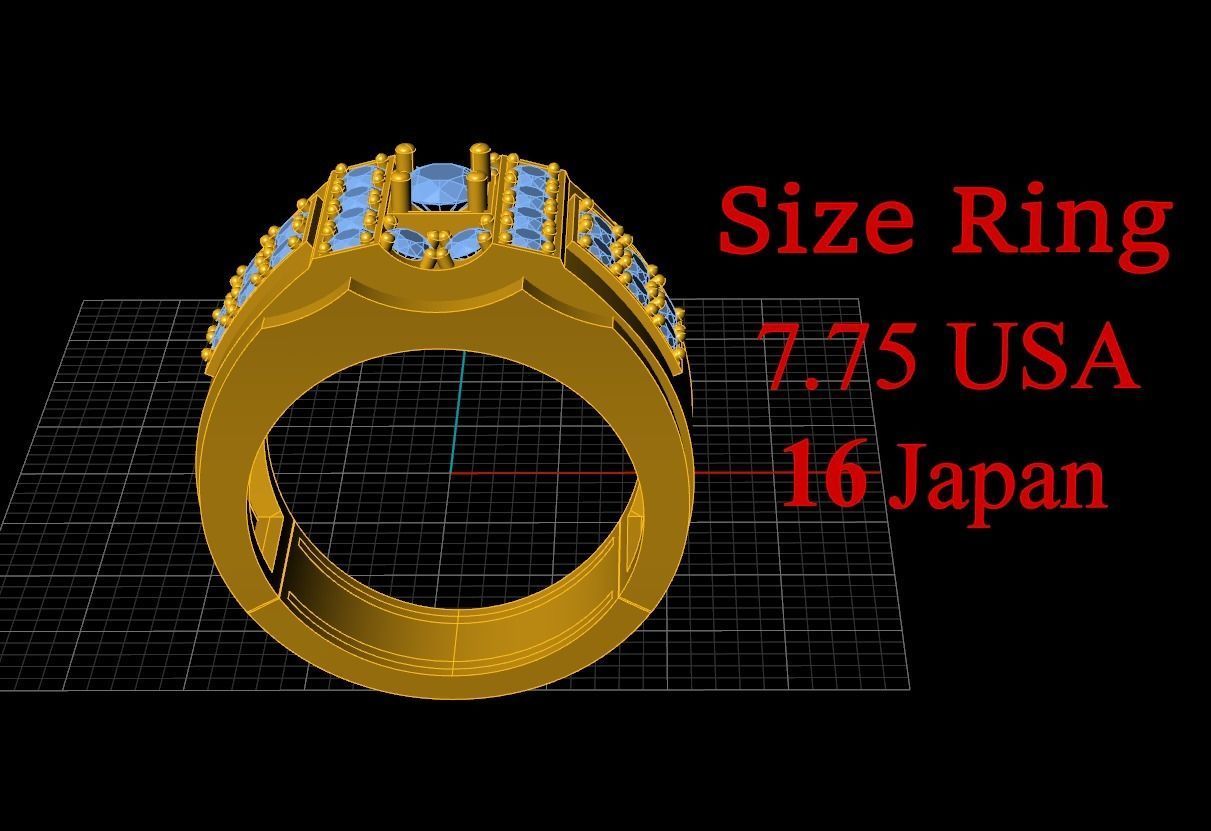 Ring Men B1 3D print model_5