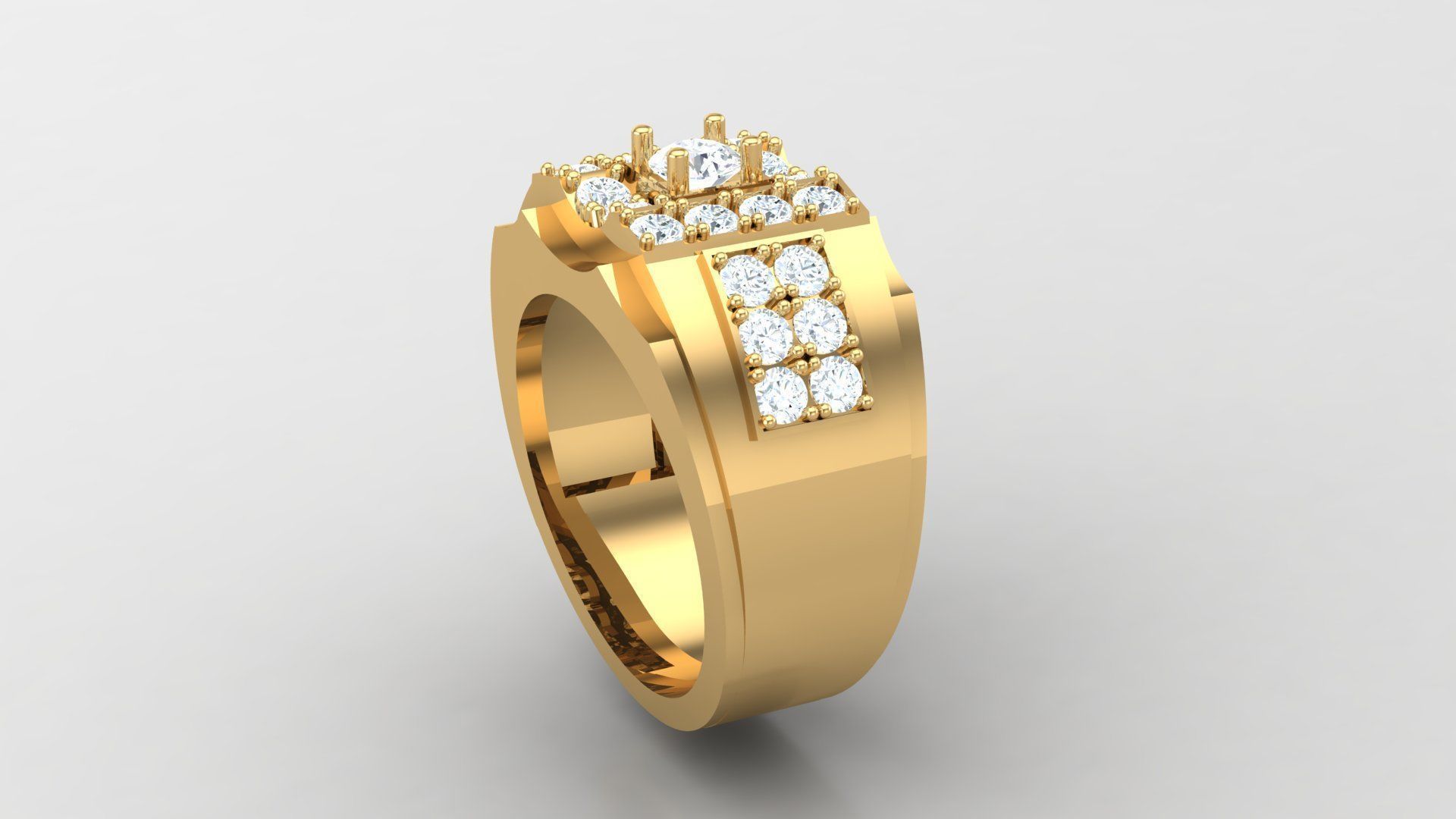 Ring Men B1 3D print model_2