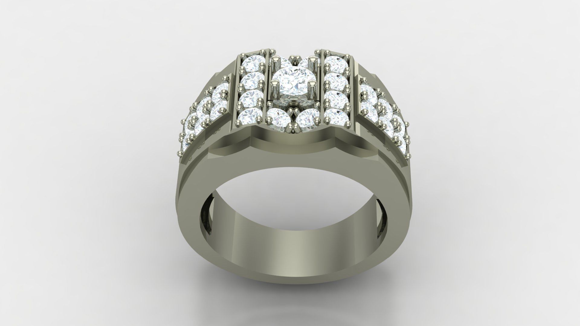 Ring Men B1 3D print model_3