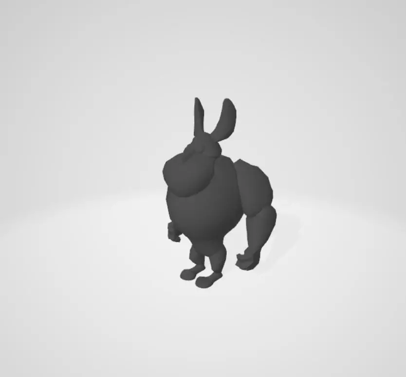 KELINCI KEKAR 3D model_0