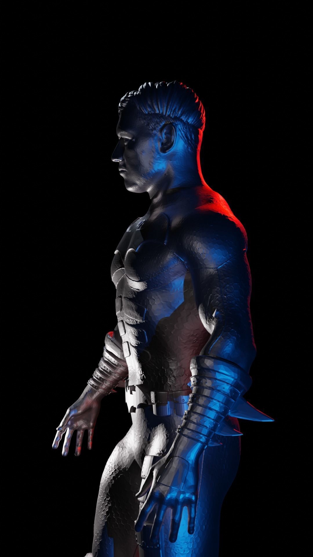 Batman Unmasked 3D printing model 3D print model_10