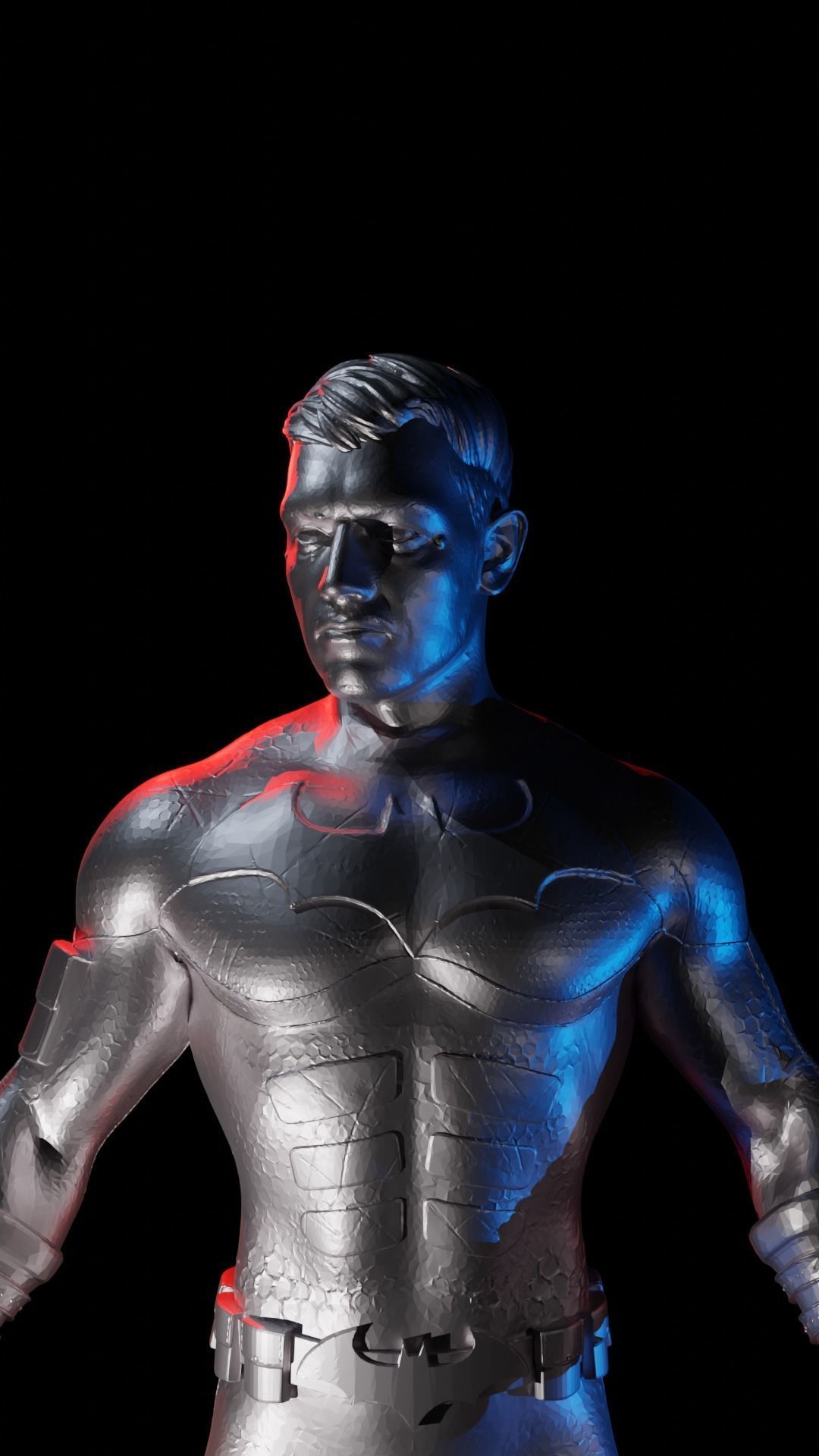 Batman Unmasked 3D printing model 3D print model_11