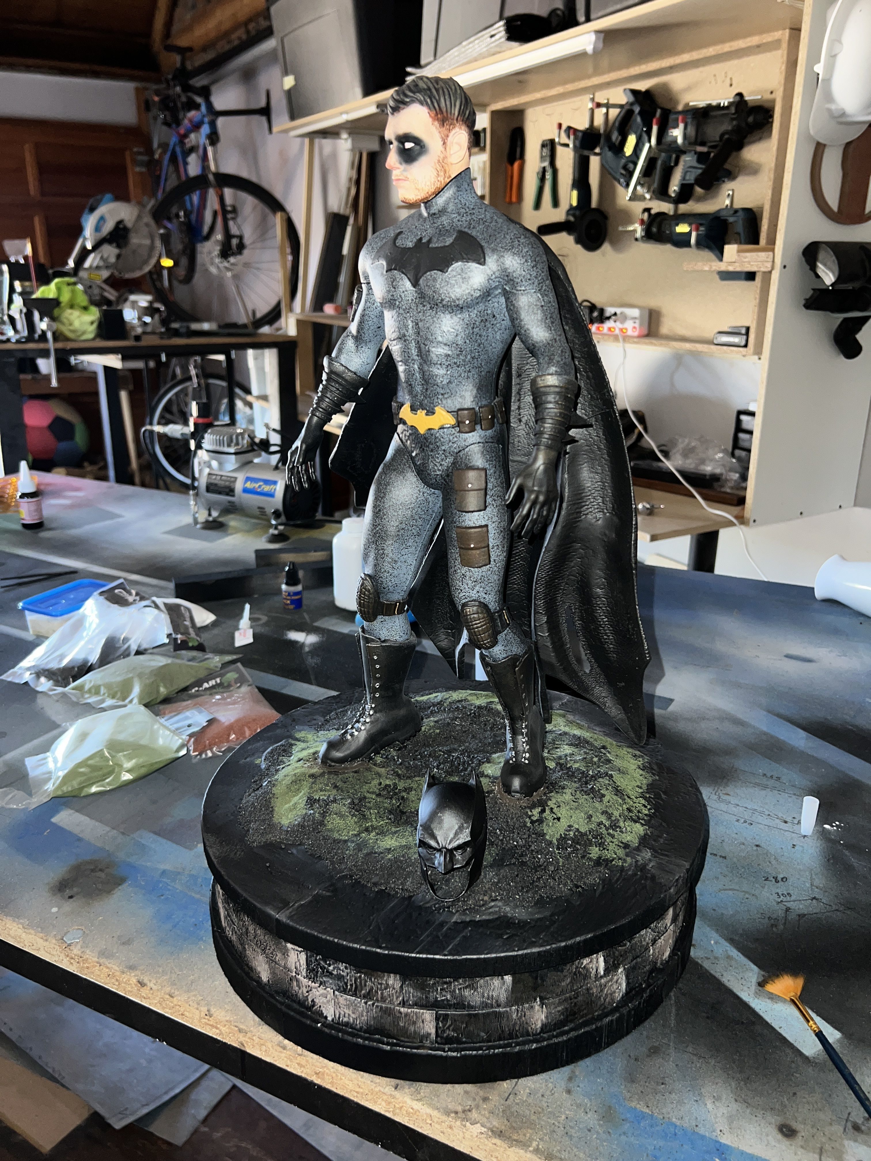 Batman Unmasked 3D printing model 3D print model_3