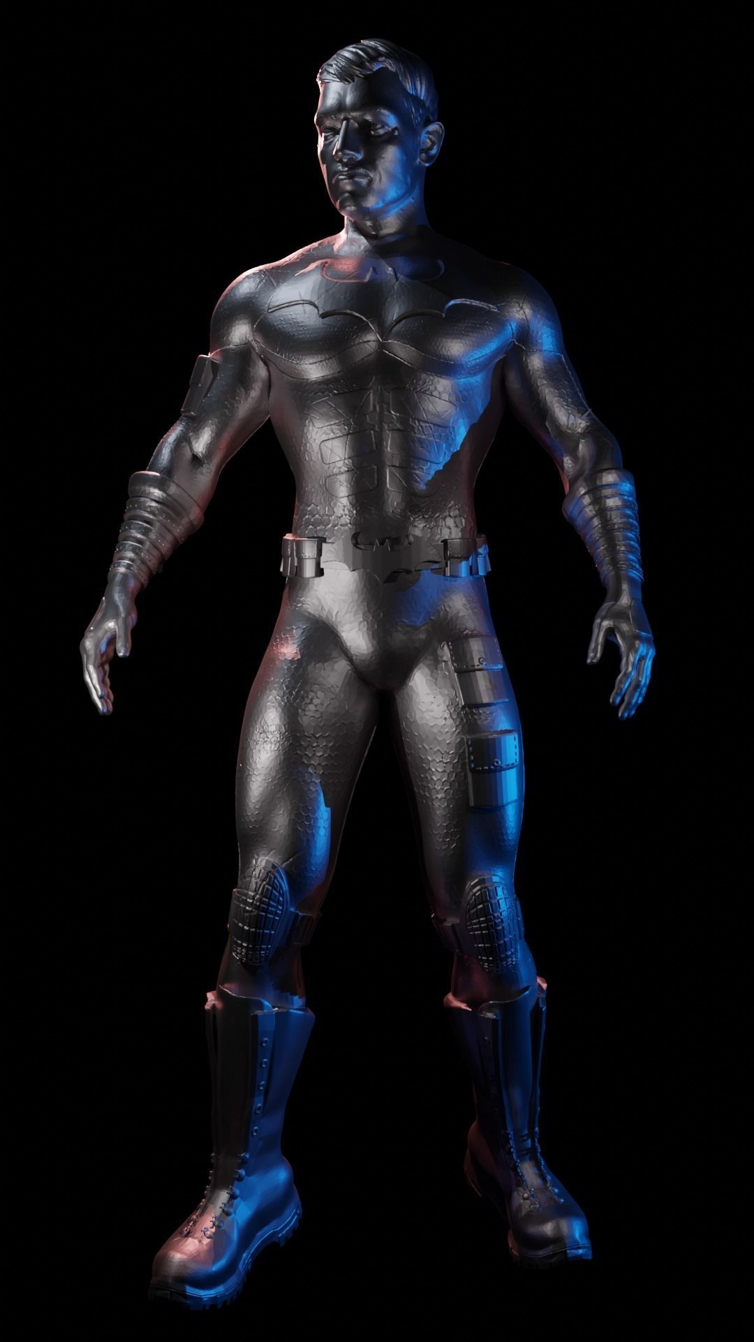 Batman Unmasked 3D printing model 3D print model_7