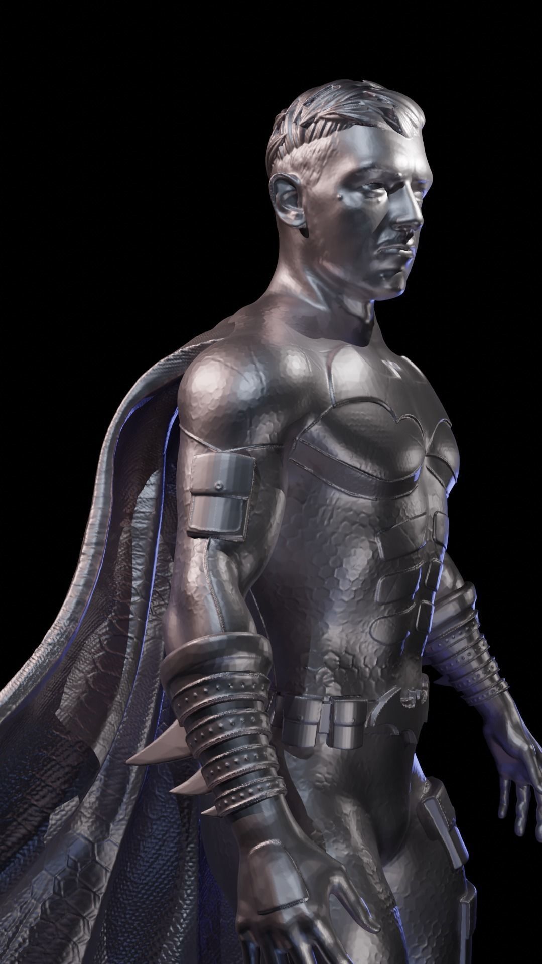 Batman Unmasked 3D printing model 3D print model_8