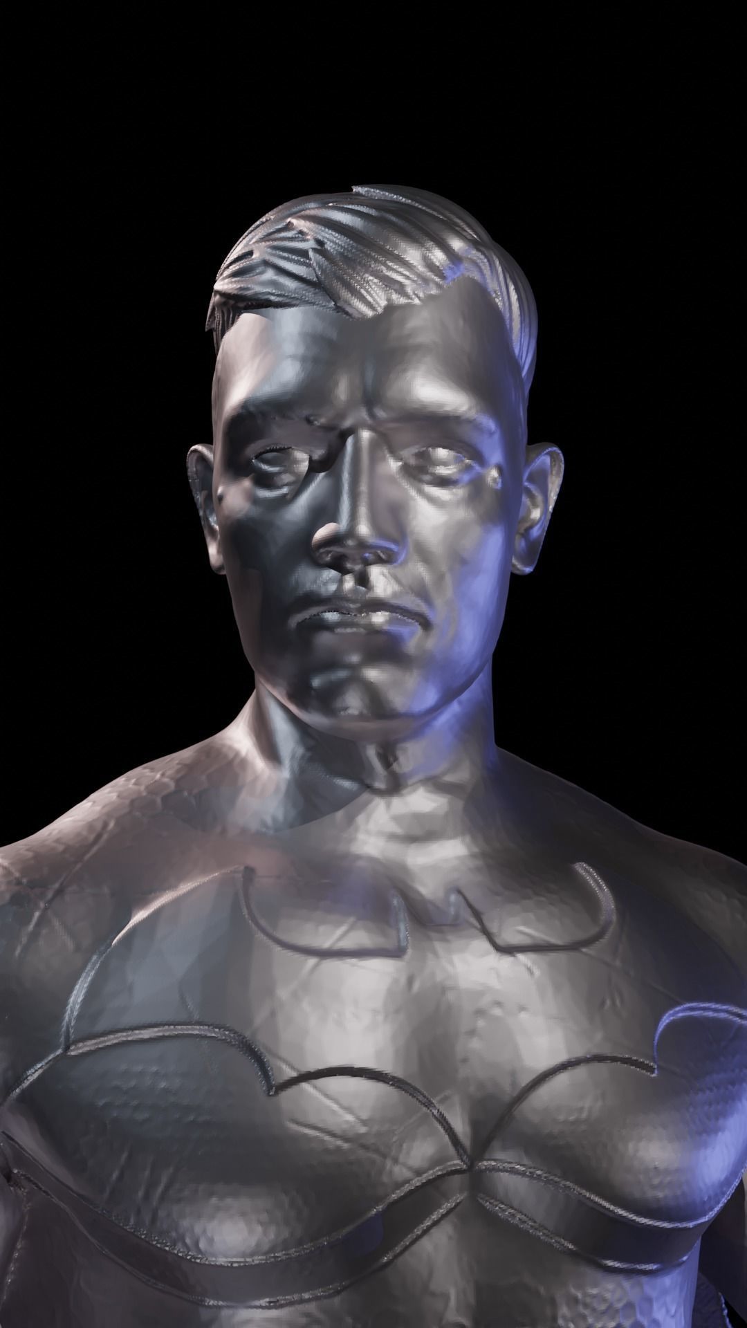 Batman Unmasked 3D printing model 3D print model_9