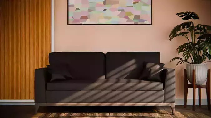 a sofa in different colors