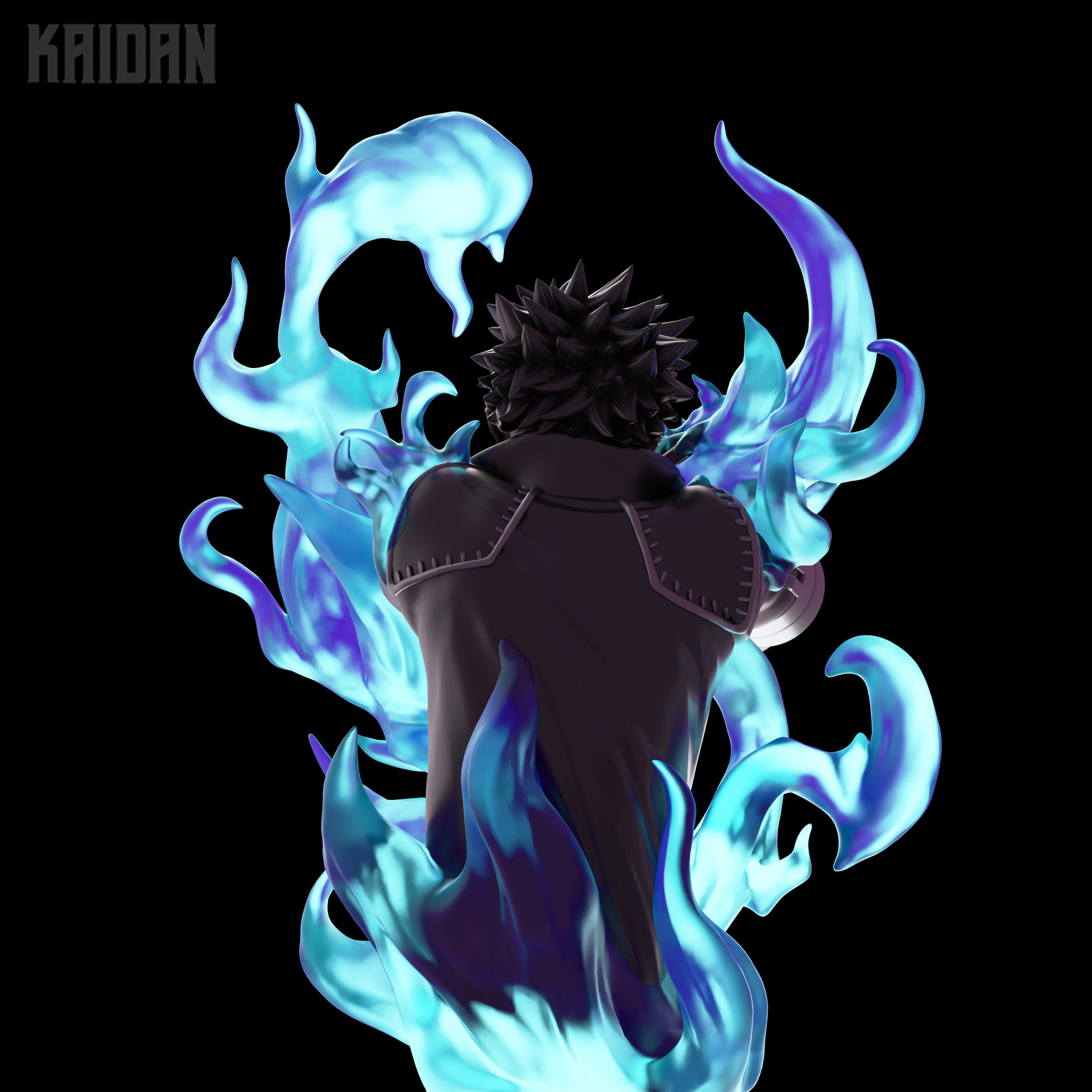 Dabi Bust - STL for 3D printing 3D print model_3