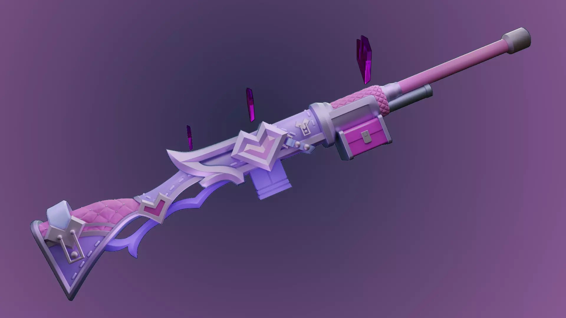Heartthrob Caitlyn Rifle LEAGUE OF LEGENDS 3D print model