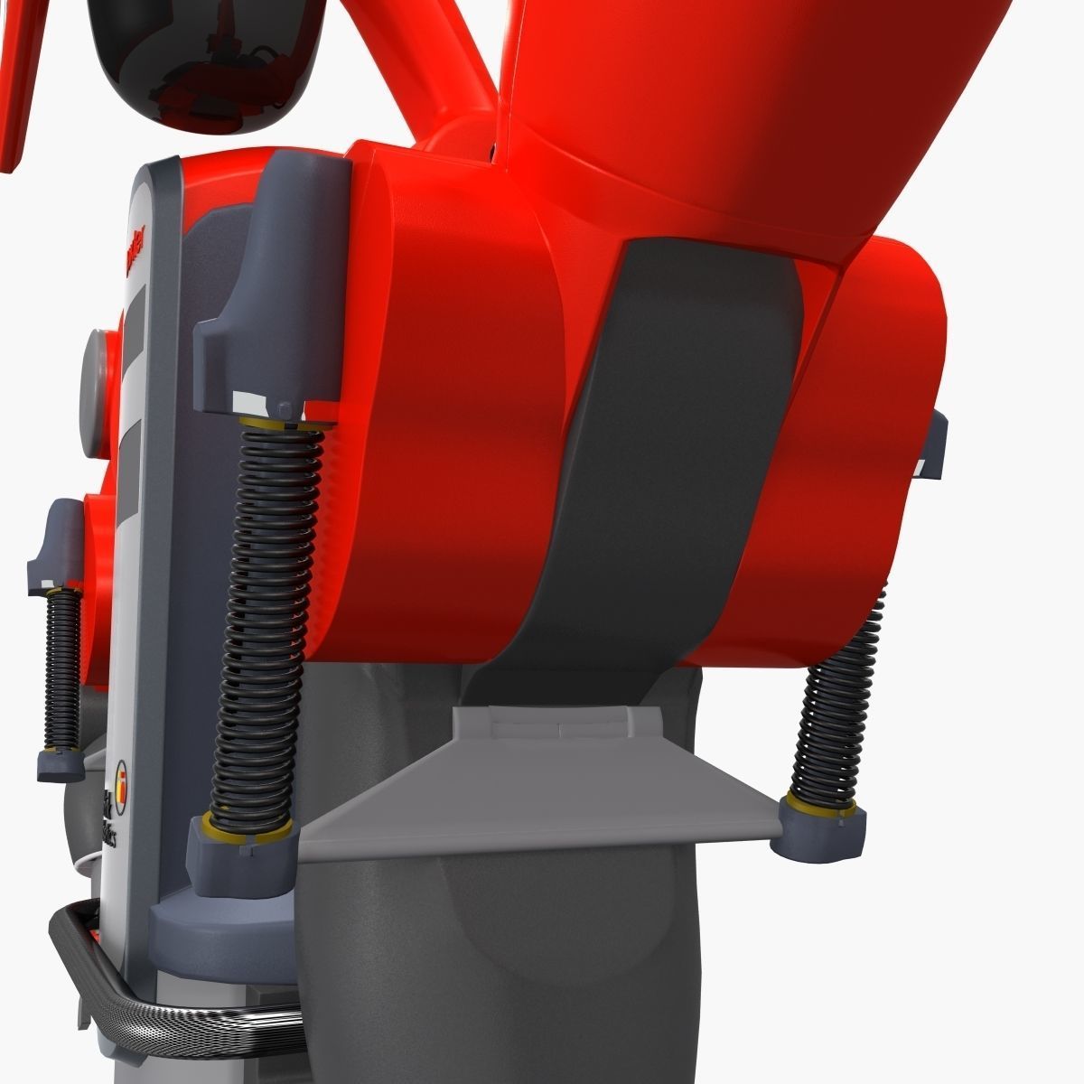 Industrial Baxter Robot 3D Model 3D model_11