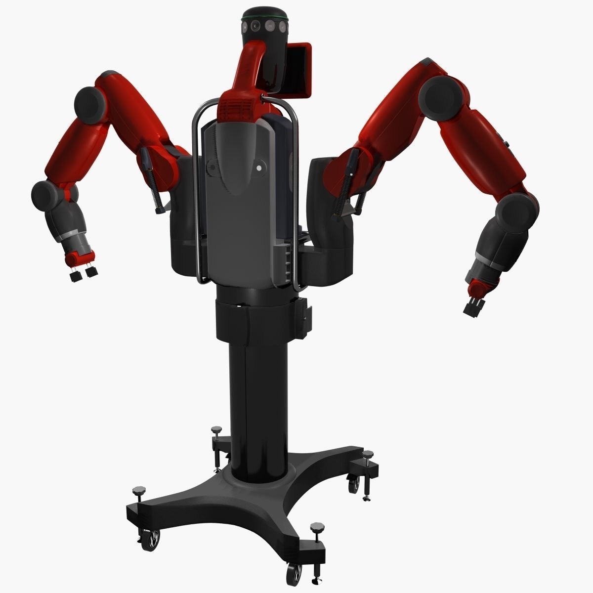 Industrial Baxter Robot 3D Model 3D model_4