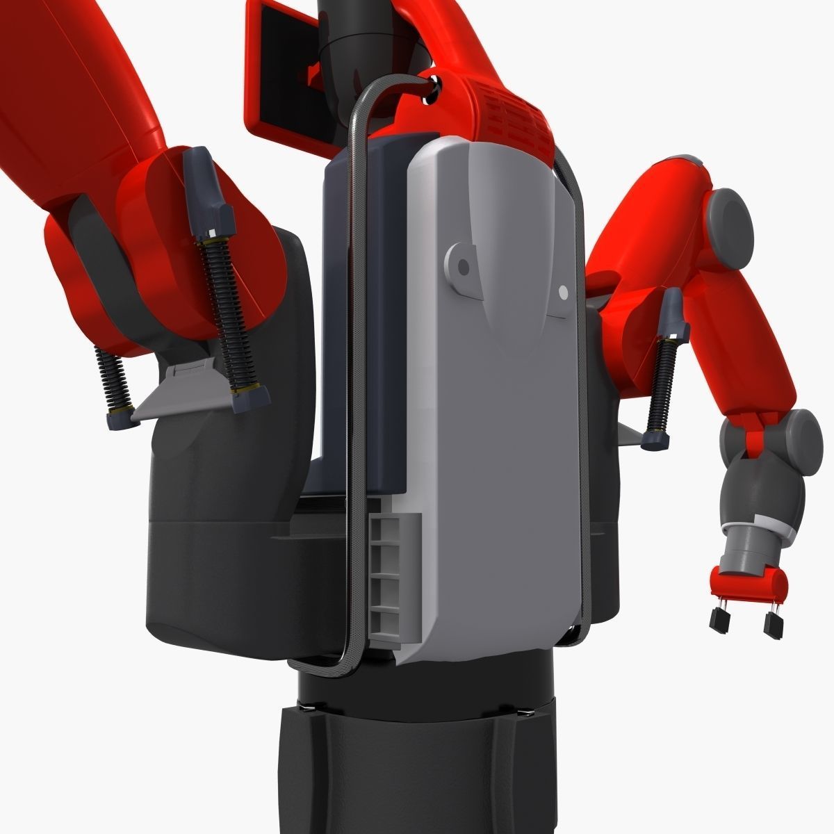 Industrial Baxter Robot 3D Model 3D model_7