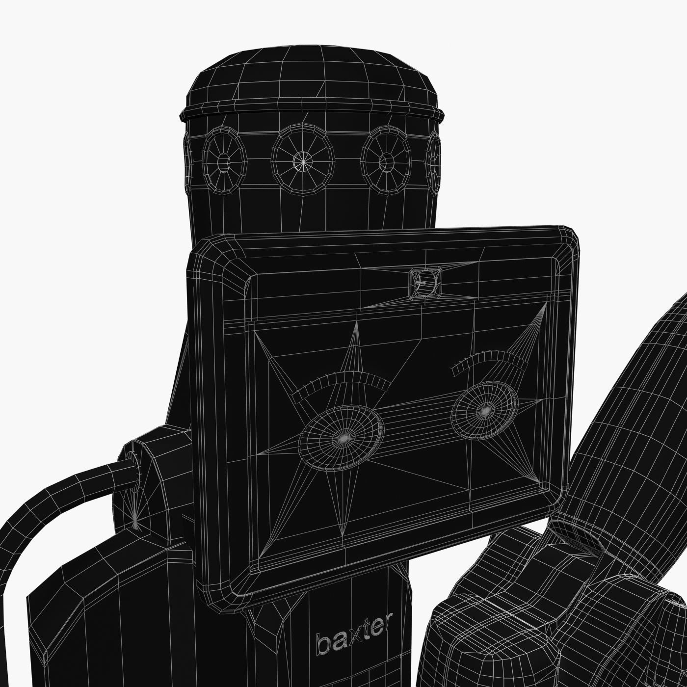 Industrial Baxter Robot 3D Model 3D model_13