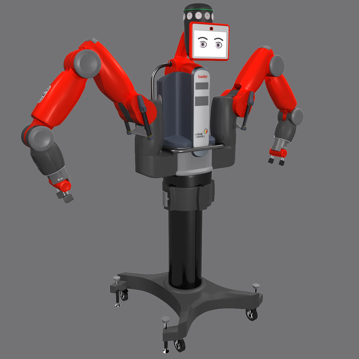 Industrial Baxter Robot 3D Model 3D model_1