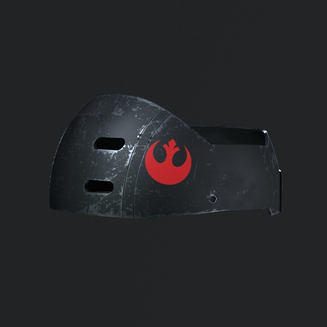 Rebel Marine Helmet 3D print model_1