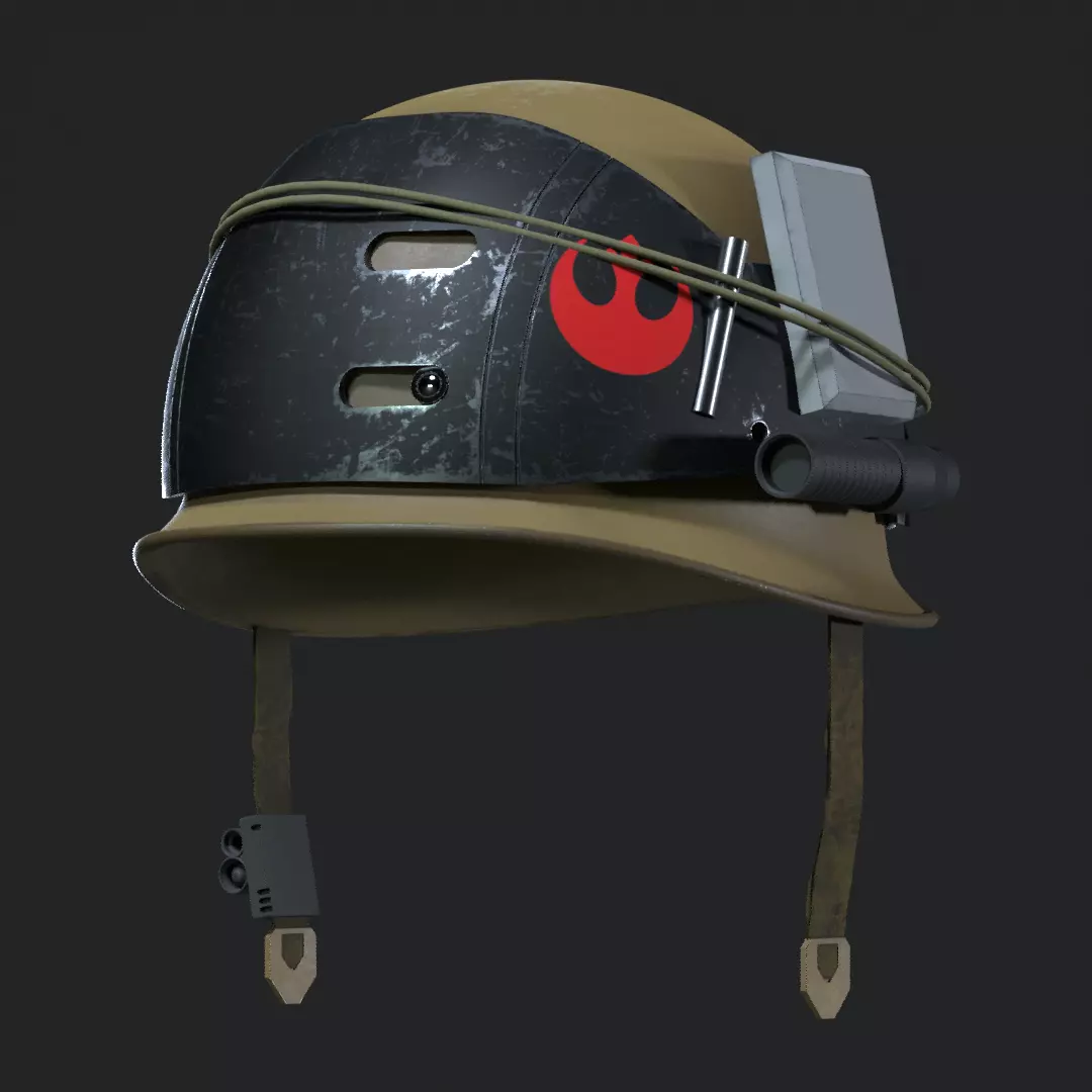 Rebel Marine Helmet 3D print model_0