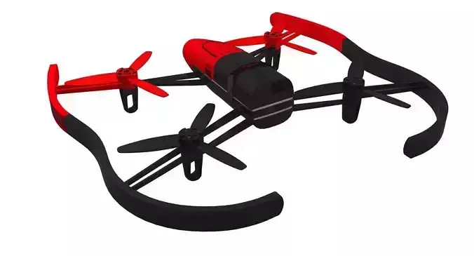 Parrot Bebop Drone 3D Model 3D model