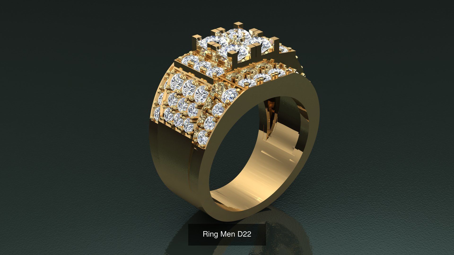 26 Model Ring Men Album 3D Model Collection_15