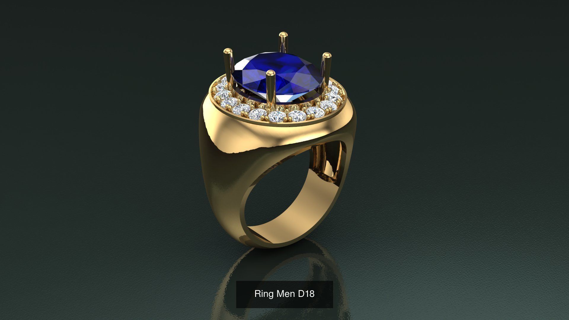 26 Model Ring Men Album 3D Model Collection_11