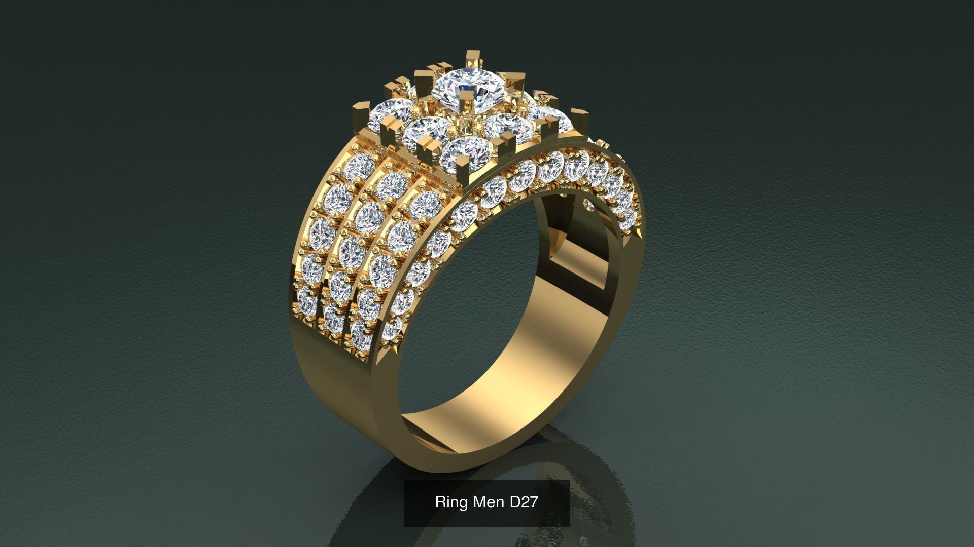 26 Model Ring Men Album 3D Model Collection_20