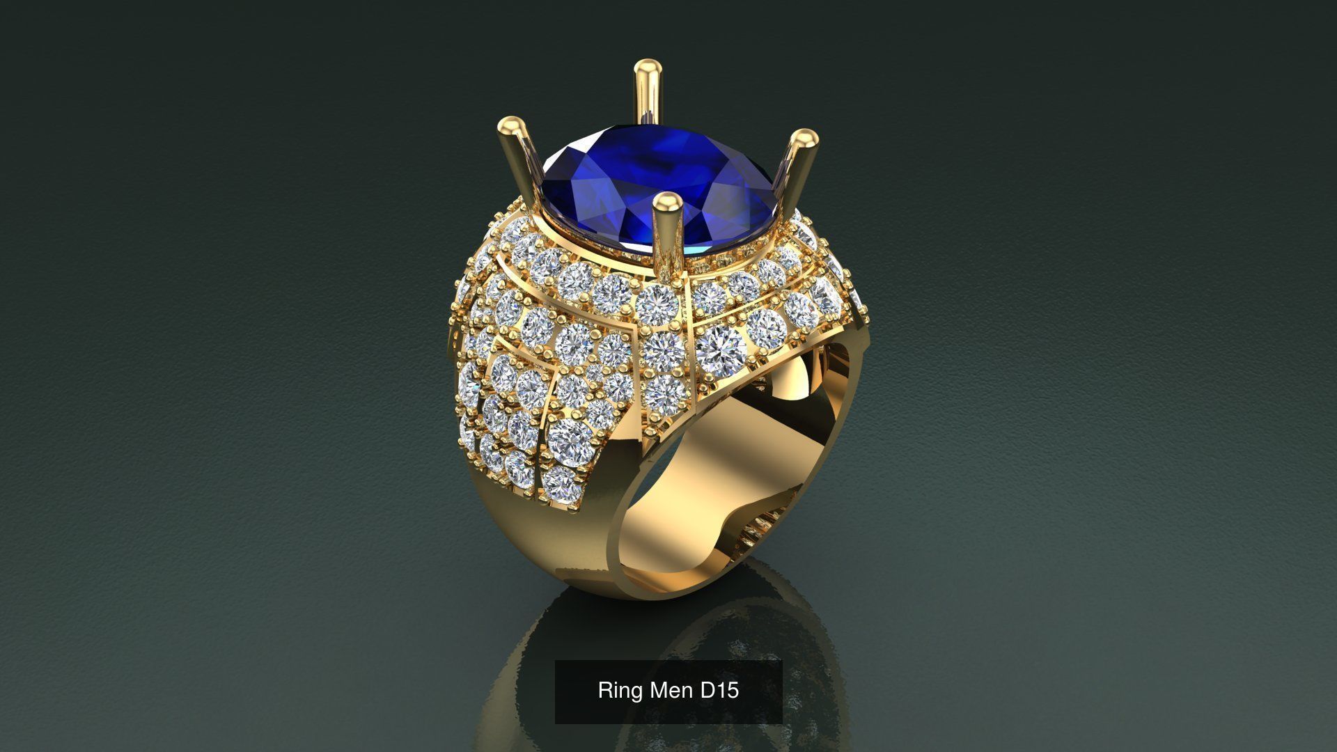 26 Model Ring Men Album 3D Model Collection_8