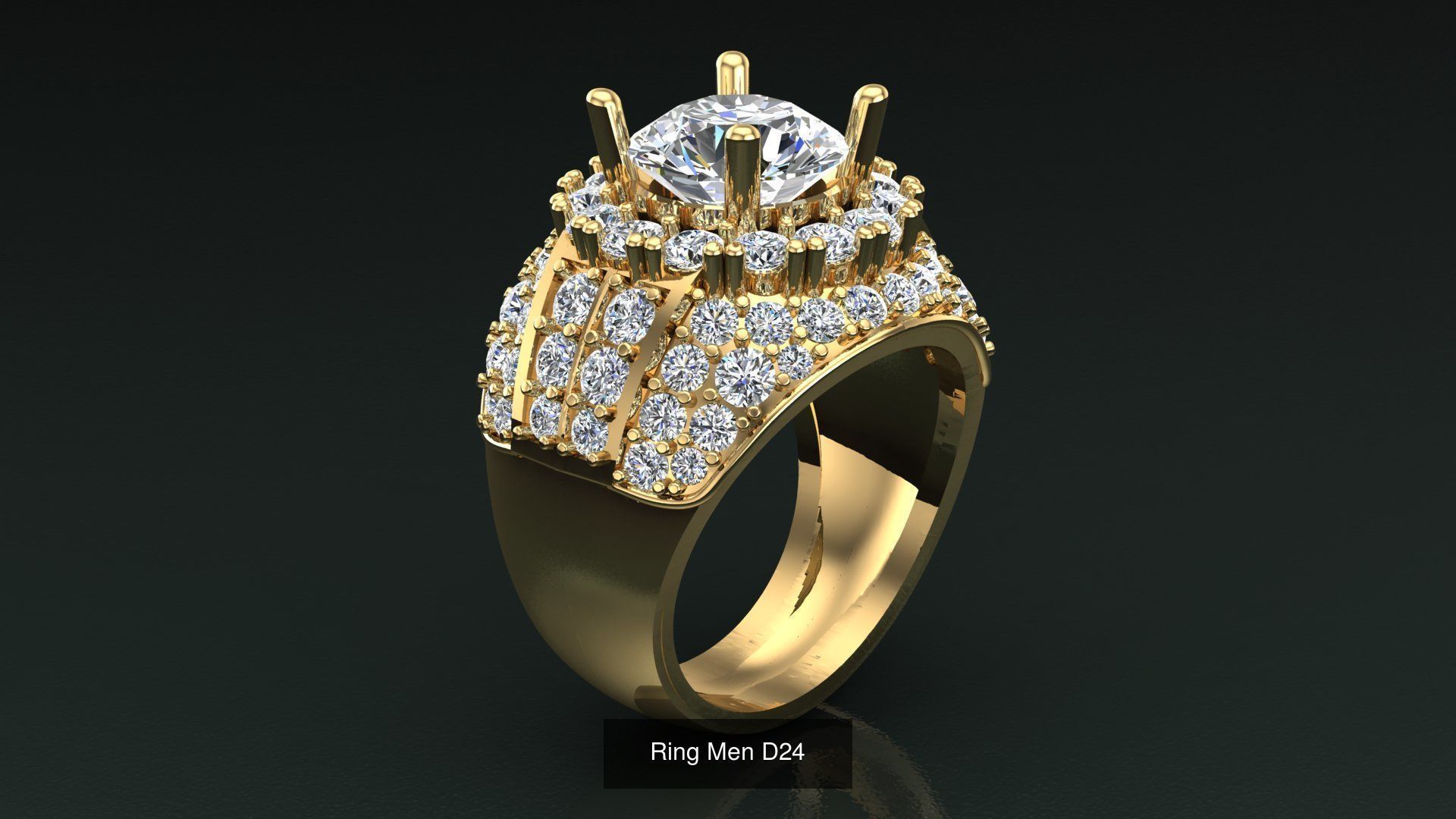 26 Model Ring Men Album 3D Model Collection_17