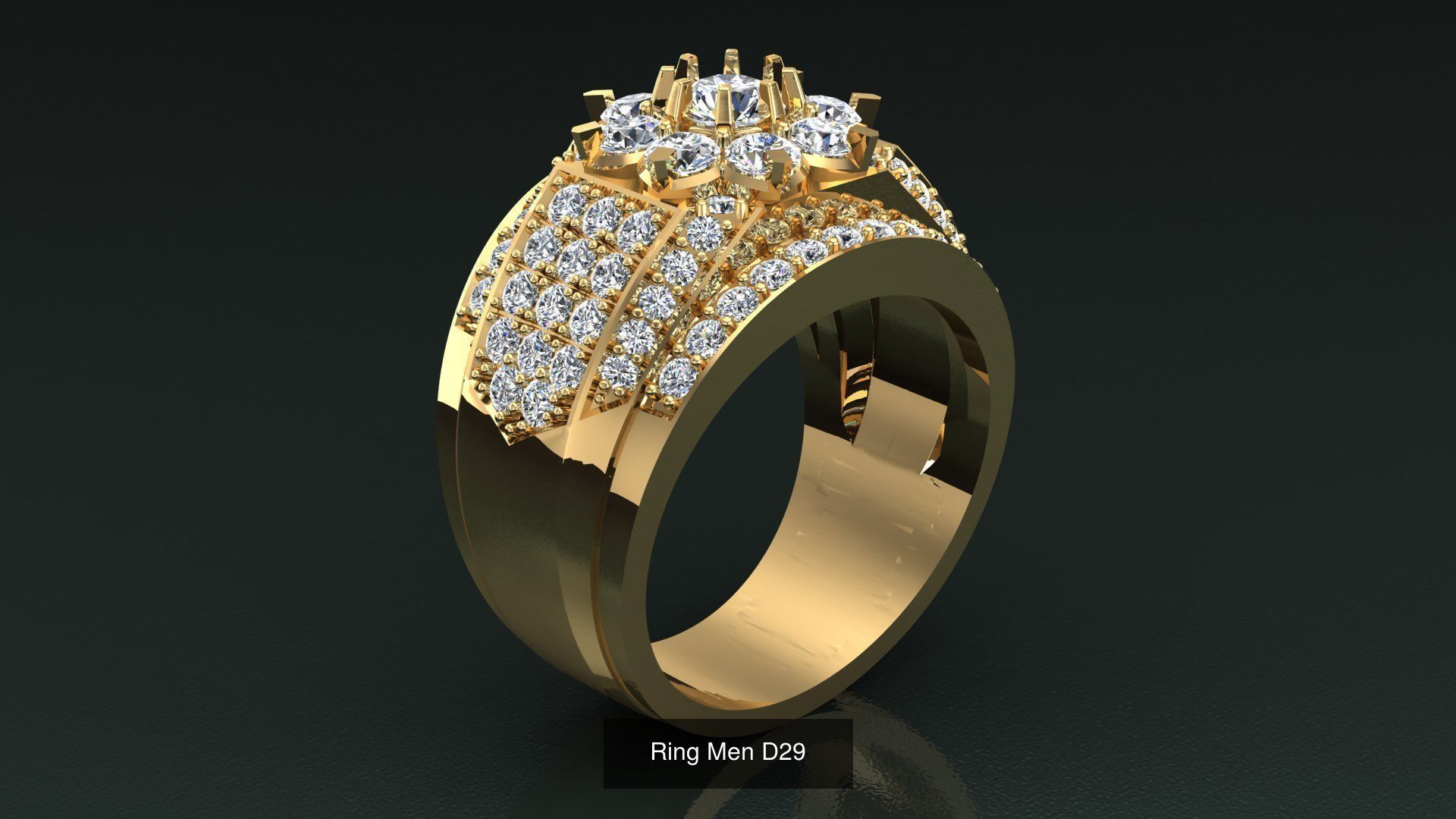 26 Model Ring Men Album 3D Model Collection_22