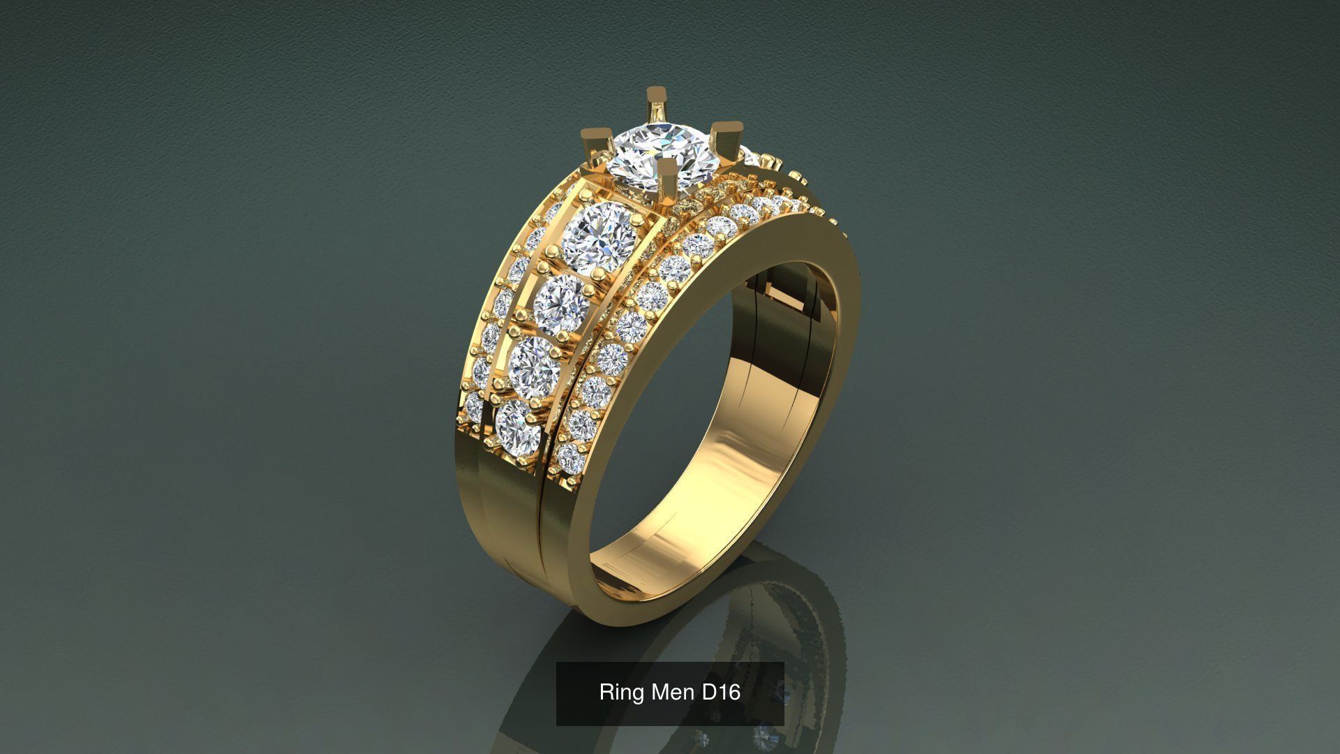 26 Model Ring Men Album 3D Model Collection_9