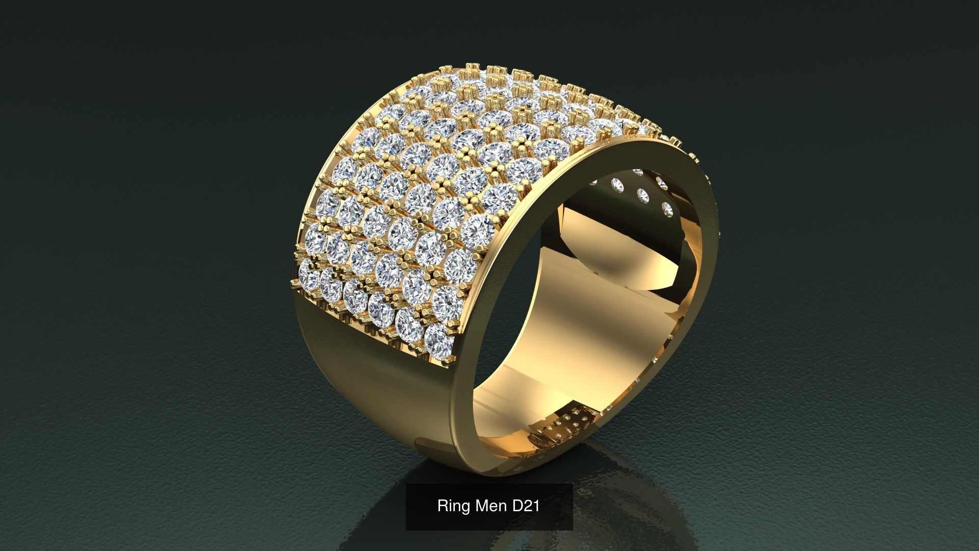 26 Model Ring Men Album 3D Model Collection_14