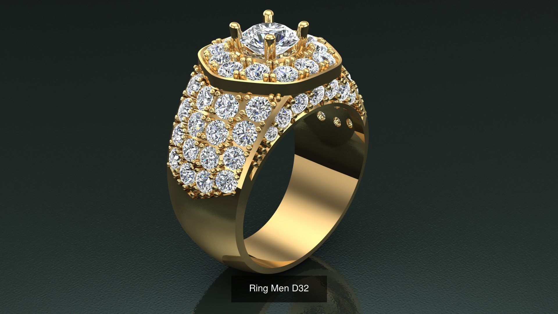 26 Model Ring Men Album 3D Model Collection_25
