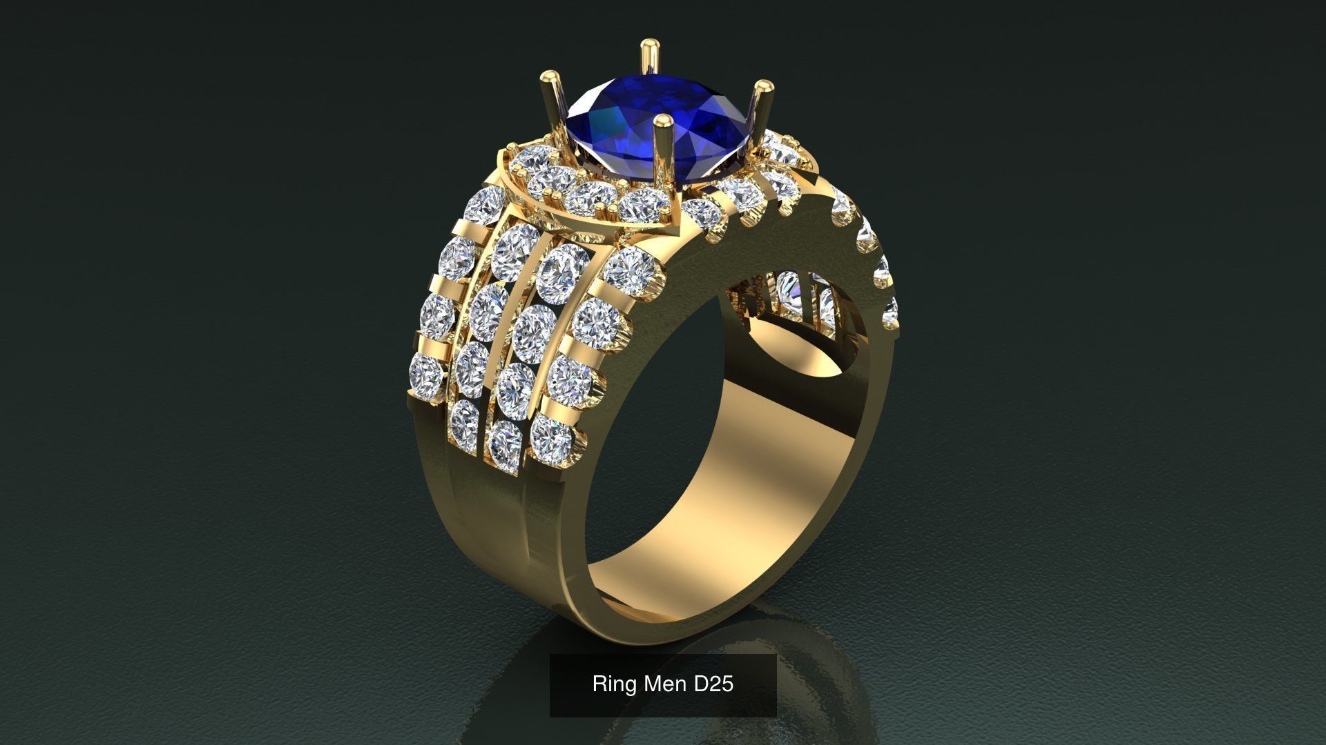26 Model Ring Men Album 3D Model Collection_18