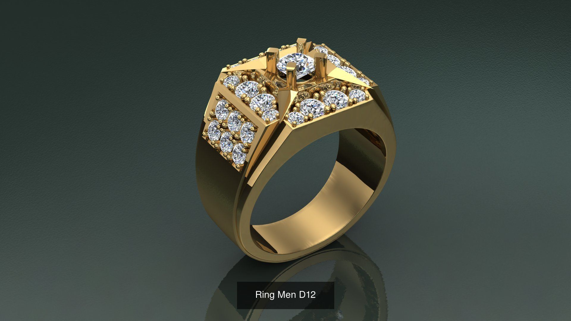 26 Model Ring Men Album 3D Model Collection_5