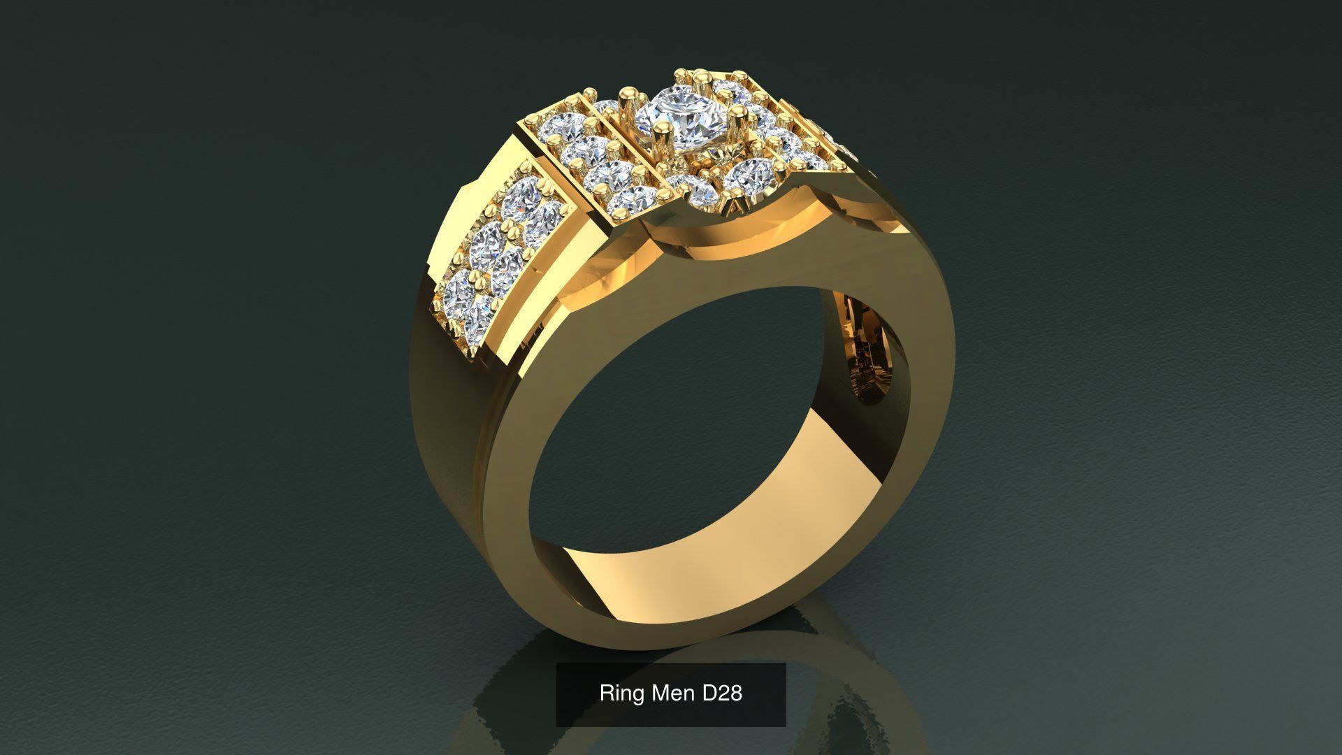 26 Model Ring Men Album 3D Model Collection_21
